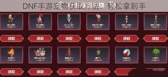 dnf怎么隐藏宠物-DNF宠物隐藏方法详解