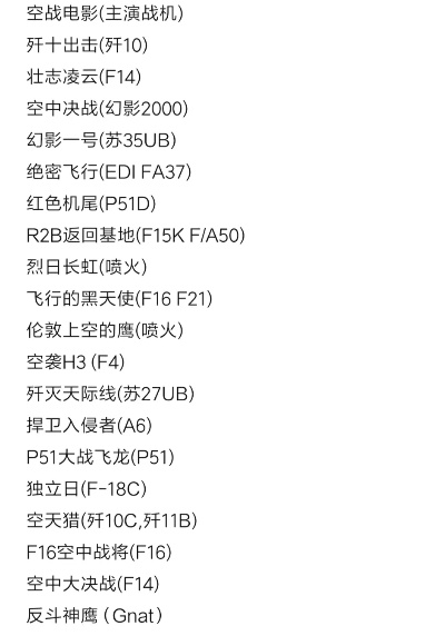 模拟空战手机游戏排行榜-空战手游排行榜