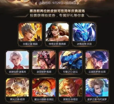 王者荣耀限定皮肤攻略秘籍-限定皮肤获取攻略